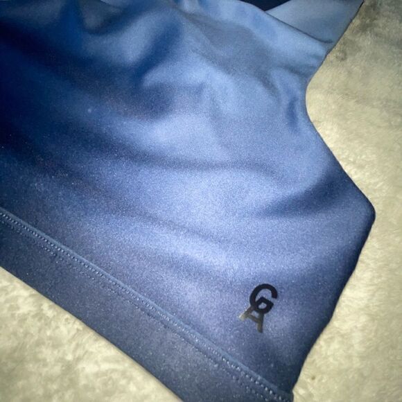 NWTs Good American Empower Ombré Sports Bra w/ Mesh Racerback Size XS - Picture 3 of 8